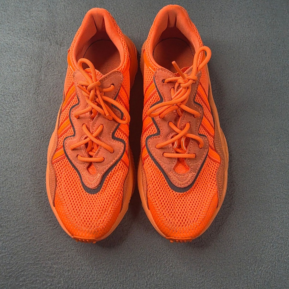 Adidas Ozweego Solar Orange Mens 8.5 Sneakers EE6465 Adiprene Low Top Shoes